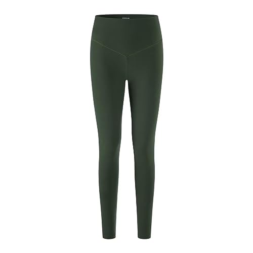 ZeaLogic Women's Heavyweight Merino Wool Thermal Pants Base Layer Bottom Underwear Leggings for Extreme Cold (Green, M)