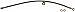 Dorman H621347 Front Passenger Side Brake Hydraulic Hose Compatible with Select Kia Models