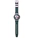 Swatch Unisex Casual Watch Green Polymer Quartz Moment of Rose