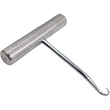 BESPORTBLE Tennisschläger Saitenzieher aus Edelstahl Haken zum Schnellen Besaiten und Reparieren von Badminton Squash schlägern Praktisches DIY zubehör für Tennisspieler