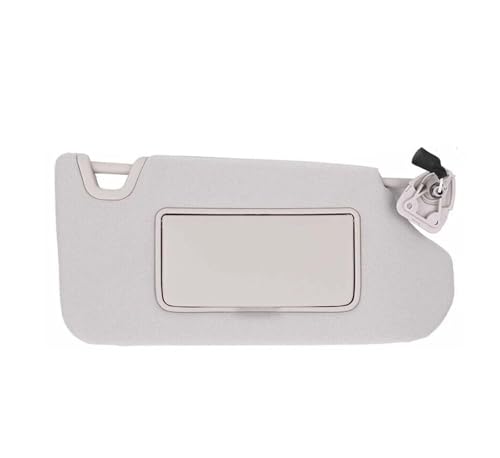 Pare-soleil gris avec lumière pour Nissan Altima 2013-2018 côté droit de remplacement 96400-3TA2A