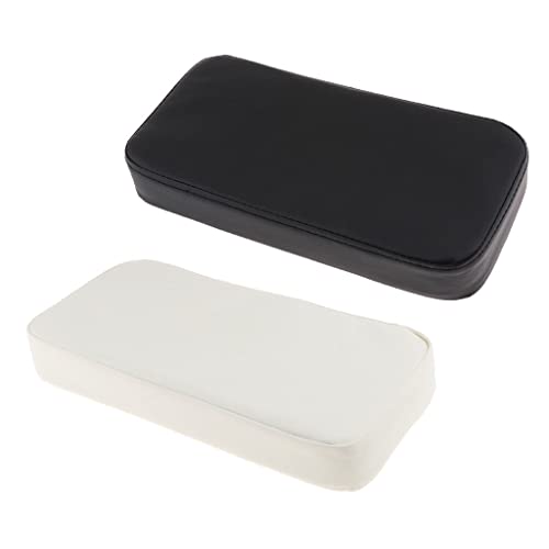 2x Cuscino Quadrato in Pelle PU Cuscino per Lettino Da Massaggio Supporto per Testata Salon Home