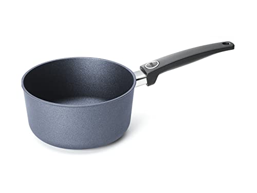 Woll Diamond Lite Diamond Reinforced Non-Stick, Anti-Corrosion, Cut-Resistant, Light Weight Sauce Pan With Clear Lid, 3Qt, Made In Germany #TOP2