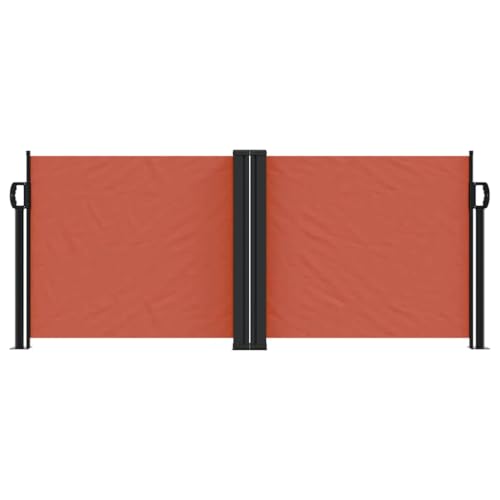 Store latéral coupe-vent imperméable et store extensible de jardin 6m