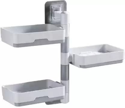 See full amazon price history chart for Scoovi Plastic Wall Mounted Double Layers Soap Dish Saver with Drain Tray, Adhesive Sponge Holder No-Drilling Soap Holder for Shower Bathroom Kitchen - (Off White & Grey) Scoovi Plastic Wall Mounted Double Layers Soap Dish Saver with Drain Tray, Adhesive Sponge Holder No-Drilling Soap Holder for Shower Bathroom Kitchen - (Off White & Grey) (B0BVC263N2) Amazon Price History, Amazon Price Tracker