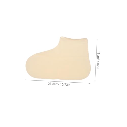 3 pares de fundas protectoras para calzado para mujer, fundas impermeables para botas, hechas de látex miniatura 3