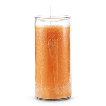 14 Day Plain Gold Candle for Good Luck, Financial Success, Spiritual Healing Spell-Casting Witchcraft Wishing Manifestation Magical Positive Energy Protection Blessing Ritual Wish Candles