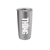 The Thing 1982 Bold Title Logo Stainless Steel Insulated Tumbler