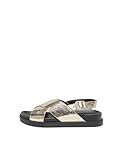 ONLY Femme PU Slingback Onlminnie-2 Noos Sandales à Bride arrière en polyuréthane, Couleur dorée, 40 EU