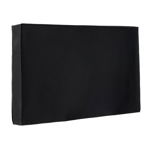 Amazon Basics Wasserdichte Outdoor-TV-Abdeckung für 48 - 50 zoll Flachbildfernseher, 119,4 x 13,7 x 75,4 cm, Schwarz