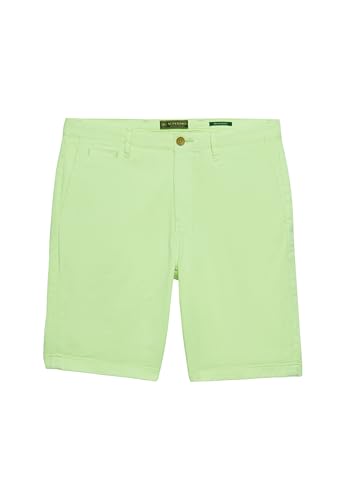 Superdry Premium Regular Chino Short Pantalones, Washed Green, 34W Unisex Adulto