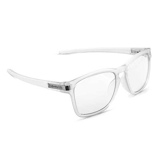 Eyewearlabs Blu | Computer Glasses | Zero Power Blue Cut Glasses | Blue Light Filter Glasses | Anti- Glare | Blocks Harmful Rays | UV Protection Specs | For Men & Women | Medium | BBJackFrost