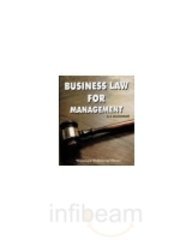 Buy Business Law for Management Book Online at Low Prices in India ...