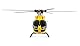 Amewi ADAC H145 Helikopter Brushless 6-Kanal 6G RTF ferngesteuert RC Hubschrauber Heli Lizenzmodell, Gelb