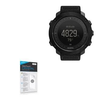 BoxWave Screen Protector Compatible with Suunto Traverse Alpha - ClearTouch Crystal (2-Pack), HD Film Skin - Shields from Scratches for Suunto Traverse Alpha, Suunto Ambit2 R | Traverse Alpha