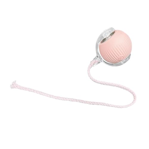 Baoblaze Bola de brinquedo interativa para gatos, bola rolante, leve, divertida, portátil, bola inte