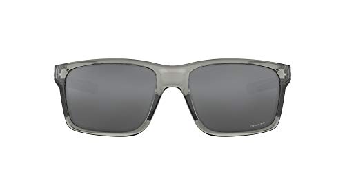 Oakley Men's Mainlink 0OO9264 Non-polarized Iridium Rectangular Sunglasses, GREY INK, 57 mm