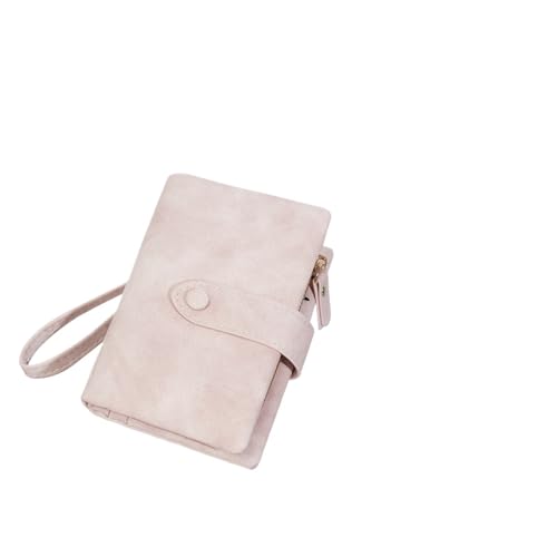 Mini porte-cartes d'embrayage rose pâle pour vos sorties et soirées