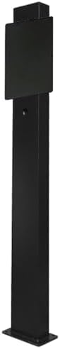 Outdoor EV Charger Stand, All-Weather Electric Vehicle Charging Station Pedestal, Support Pole for Electric Car Charger, Secure EV Charger Holder