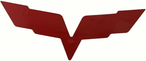 Image of 1Pcs Front Hood & Rear Fascia Crossed Flags Emblems Car 3D Badge Nameplate Decal Sticker Fit for 2005-2013 Corvette C6 (Black)
