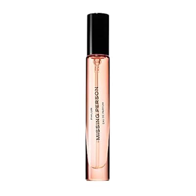 PHLUR Missing Person Perfume for Women & Men, 9.5 mL Soft Musk and Jasmine Eau de Parfum with Bergamot, Neroli Blossom & Sandalwood