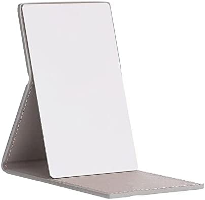 Espejo de maquillaje plegable rectangular para viaje