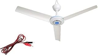 28" inch 12V DC Ceiling Fan 12 Volt Portable gazebo fan