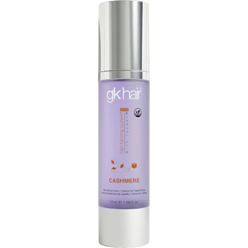 GK HAIR Global Keratin Cashmere włosów krem ​​(50 ml / 1,69 uncji). | Naprawa Tame Frizz Włosy/Ochrona - Z Naturalnej i Argan Oil | Dla wszystkich Rodzaje włosów (50ml, Cashmere)