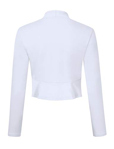 Clearlove Bolero da donna a maniche lunghe Open