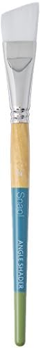 Princeton SNAP BRUSH WHITE TAKLON ANGLE SHADER 34