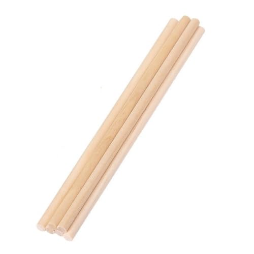 Bâtonnets en bois de balsa ronds 15 cm selection de bois brut calibré