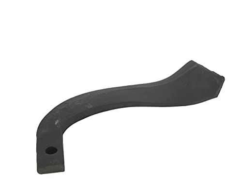 GREENSTAR - Couteau de Fraise 238mm - Adaptable Iseki, Kubota, Yanmar - Couteau Gauche Pour Fraise Arrière - Type Labour - L : 238mm, h : 40 mm, trou...