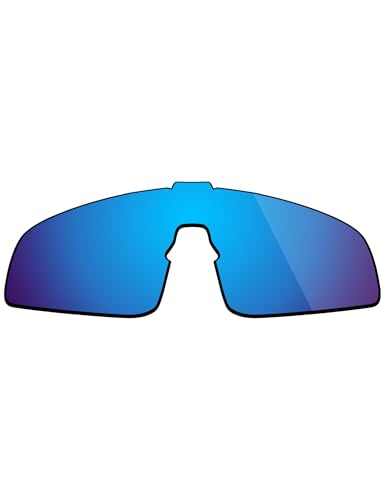 Image of Fiskr Polarized Lenses Replacement Compatible with Oakley Latch Panel OO9404 Sunglasses, Impact Resistant & Perfect Fit - Ice Blue
