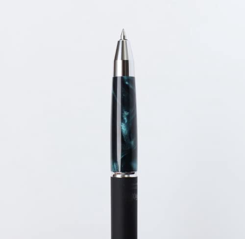 Pilot Japan Frixion Ball Knock Zone 0.5Mm Inspiration Green Black Ink Lfbkz-3Sef-Ig Japan Import With Original Stylus Ballpoint Touch Pen #TOP3