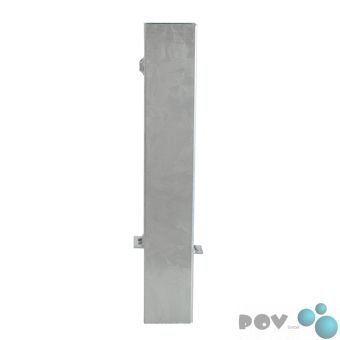 Preisvergleich Produktbild POV® Bodenhülse aus Vierkantstahlrohr, 80x80 mm