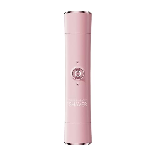 Maquinilla de afeitar eléctrica para mujer, recortadora de pelo para mujer, bikini de doble cabeza, herramienta de aseo para cuerpo, piernas, cara, barba privada, cejas íntimas