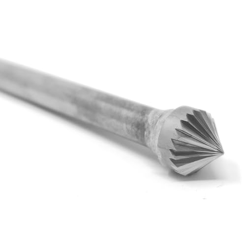Fresa SK-3 de carburo de una sola pasada 3/8” x 3/16” vástago 1/4” miniatura 2