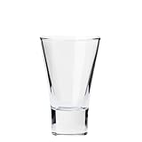 Borgonovo Serie V - Juego De 6 Tequileros De Vidrio Capacidad 140 ml Caballitos Para Tequila Shot Chupito Whisky, Licor,...