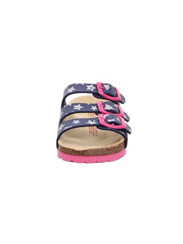 Superfit Mädchen und Jungen Pantoletten Fussbettpantoffel, Kinder Slip On, Weite: M IV, Halbschuhe, Slides, Schlupfschuhe… – Ansicht 2