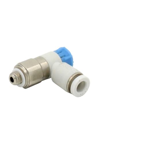 Conector neumático AS3211F y regulador de velocidad de rosca para aire comprimido 2