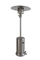Penau 46000 BTU Propane Patio Heater - Stainless Steel, Steel Gray Finish with Enhanced Safety & Mobility, 83Inchs Tall