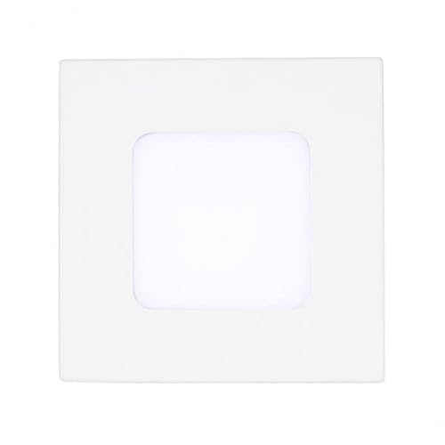 Downlight 3w 6000k Franc Blanc 9x9 168lm Cover