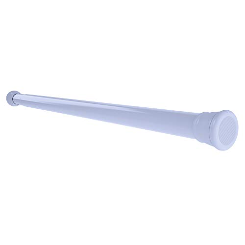 Image of Story@Home Set of 2 Pcs 100 CM-160 CM Simple Lightweight Rustproof Metal Adjustable -Length Shower Curtain Tension Rod -, Light Urple
