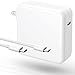 Mac Book Pro Charger - 120W USB C Fast Charger Power Adapter Compatible with USB C Port MacBook Pro & MacBook Air 13, 14, 15, 16 inch, New ipad Pro and All USB C Device, 6.6ft USB-C to C Charge Cable -  Suprspc