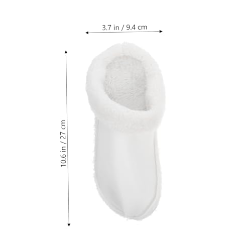 Plantillas de felpa térmicas suaves para pantuflas KESYOO miniatura 2