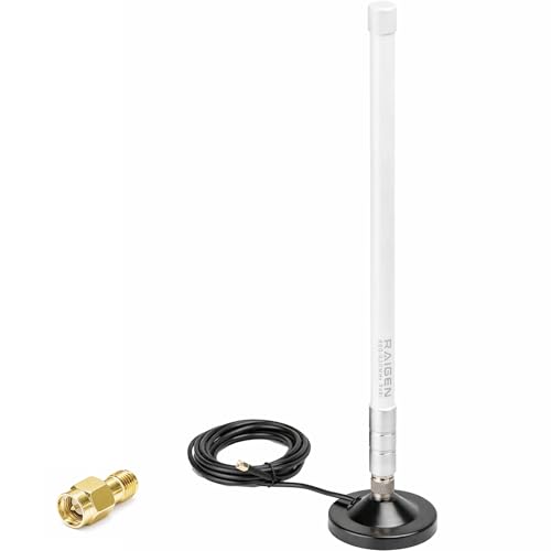 Antena de fibra de vidrio RAIGEN 915 MHz para mejorar el alcance de Helium