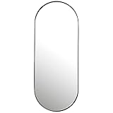 GANZKÖRPERSPIEGEL: Mit diesem Wandspiegel kann man nichts falsch machen, seine schlichte Eleganz passt sich jedem Zimmer und Wohnstil an. Mit seiner idealen Größe von 100x40 cm wertet er jeden Raum auf.