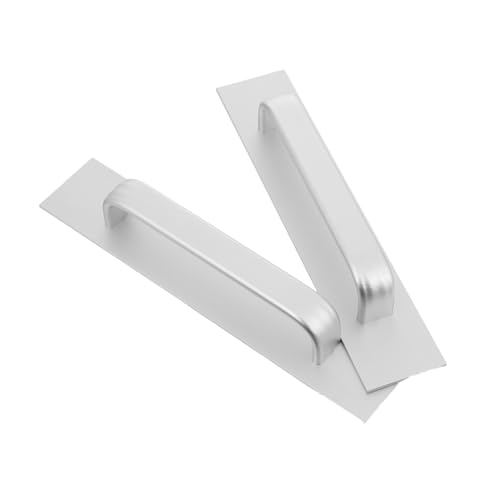 DECHOUS 2個粘着式アルミ合自粘??拉手 引き戸開閉補助 両面テープ式キッチン浴室家具用 滑らかな握り心地で耐変形性がドア取手