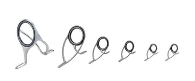 フジ　チタントルザイトガイド　セット Fuji（釣り） T-LRVTG129 ガイドセット トップガイド別売り T