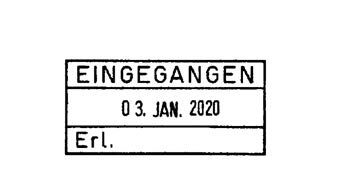 trodat Datumstempel Professional 4.0 5440 C6 ´Eingegangen´, Sie erhalten 1 Packung